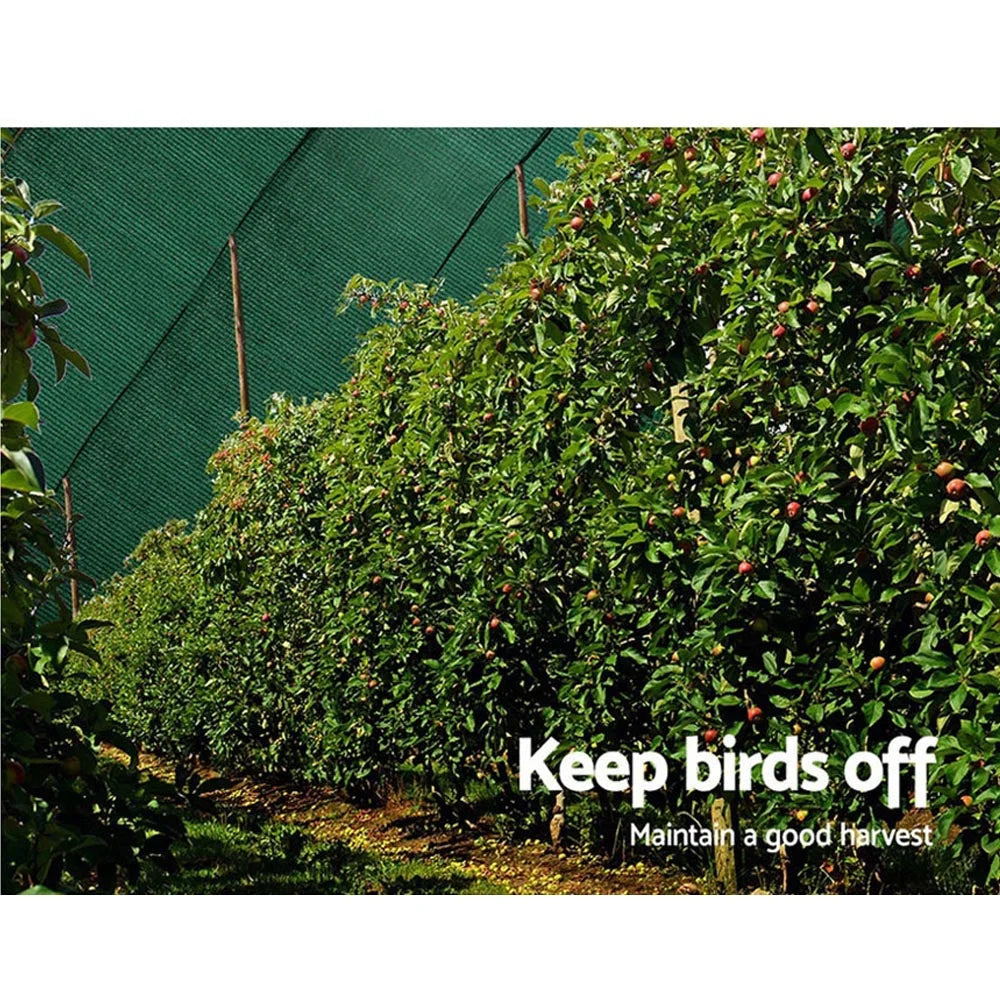 Sun Shade Cloth 90% 3.66×10m 195gsm Green Mesh - Shading