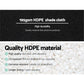 Sun Shade Cloth 90% Shadecloth Sail Roll Mesh Outdoor 195gsm