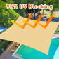 Sun Shade Sail Rectangle 3m x 5m for Patios Outdoor Canopy