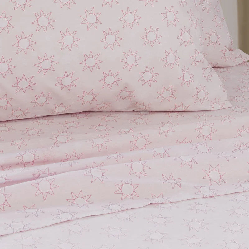 Suns Sheet Set - Double - Home & Garden