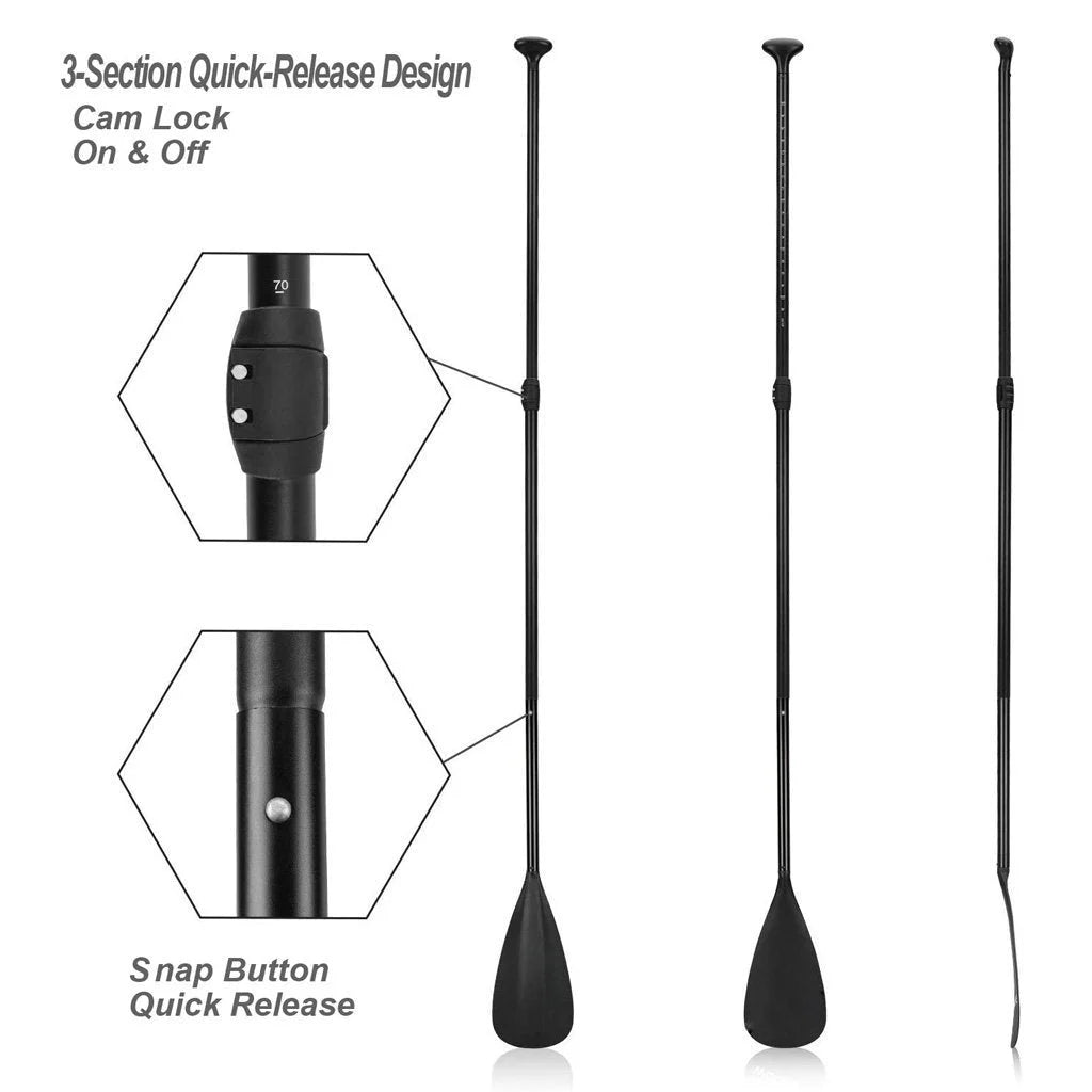 SUP Paddle Alloy Adjustable 2-Part Stand Up Paddle Board