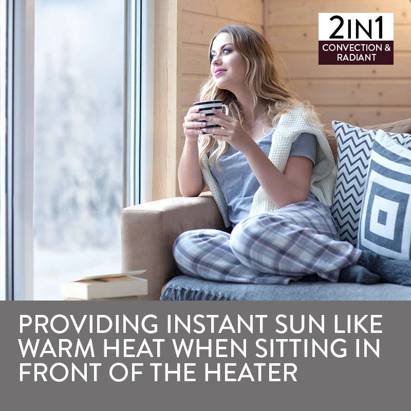 Supaheat II Natural Gas Indoor Room Heater Portable Floor