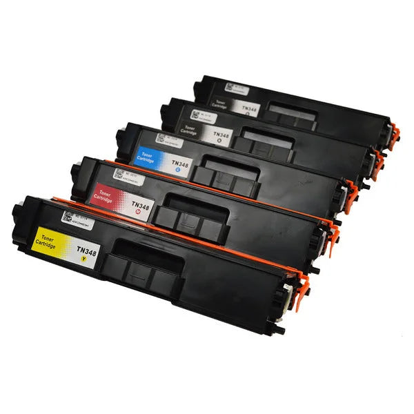 Super High Yield Generic Toner Set of 5 - TN-348