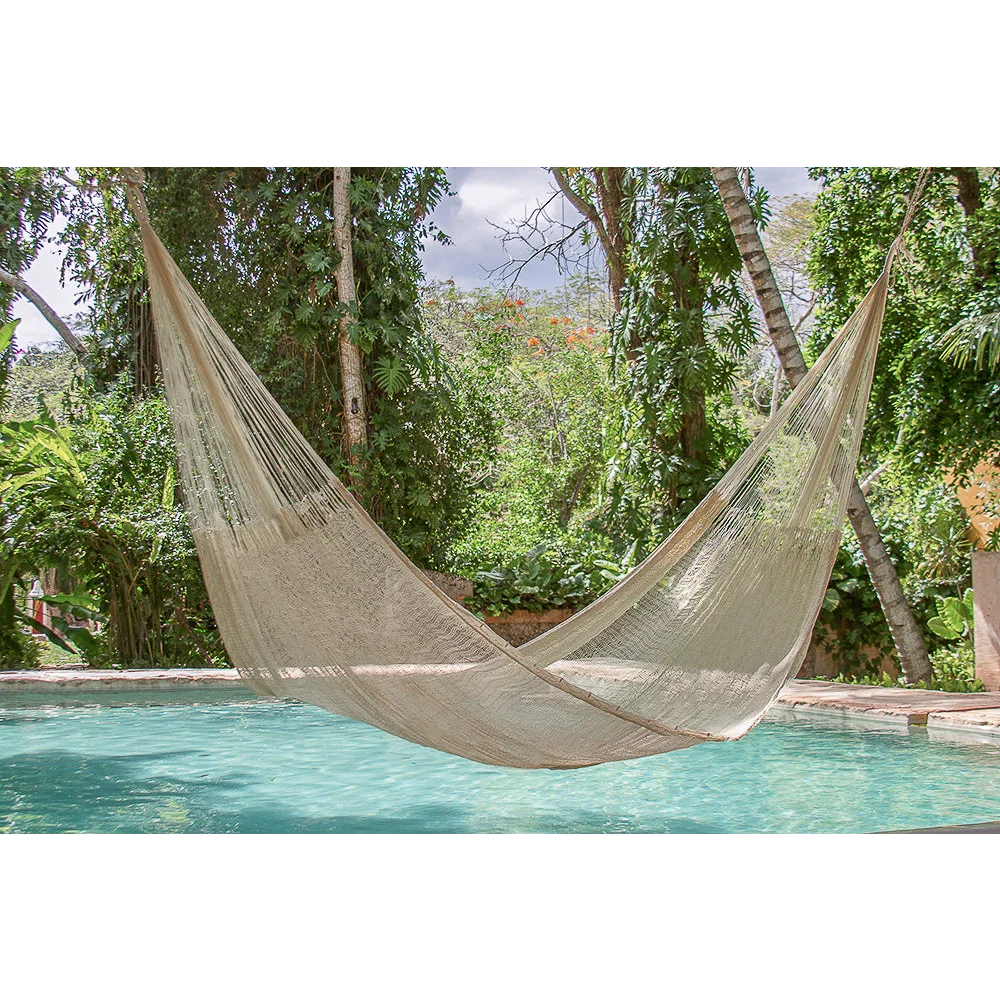 Super Nylon Hammock Queen Cream - Hammocks