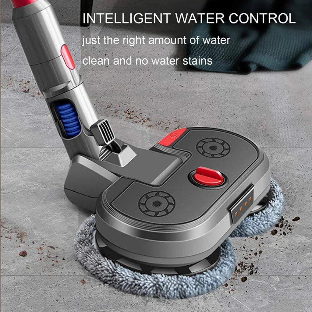 Vacuum mop attachment with dyson cleaners