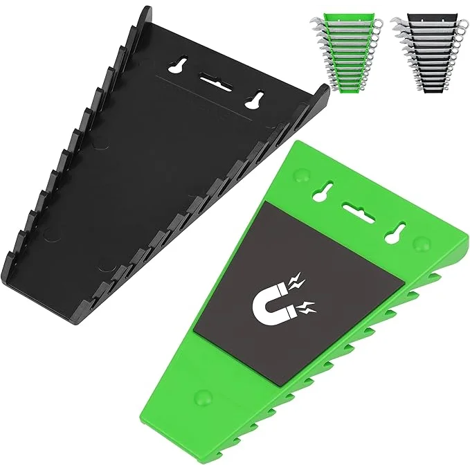 SWANLAKE 2Pack Magnetic Wrench Organizer wrench rack Tool
