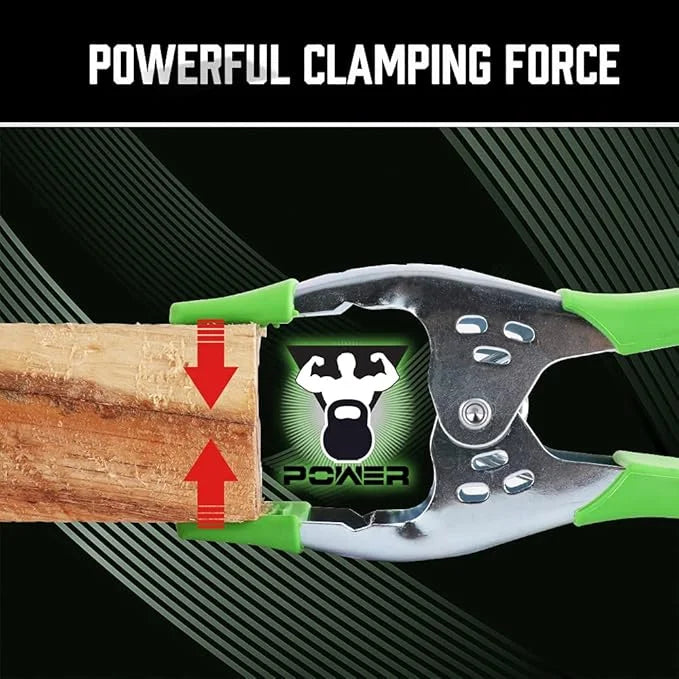 SWANLAKE Spring Clamps Set 16-Pack - 6-Inch Large Super