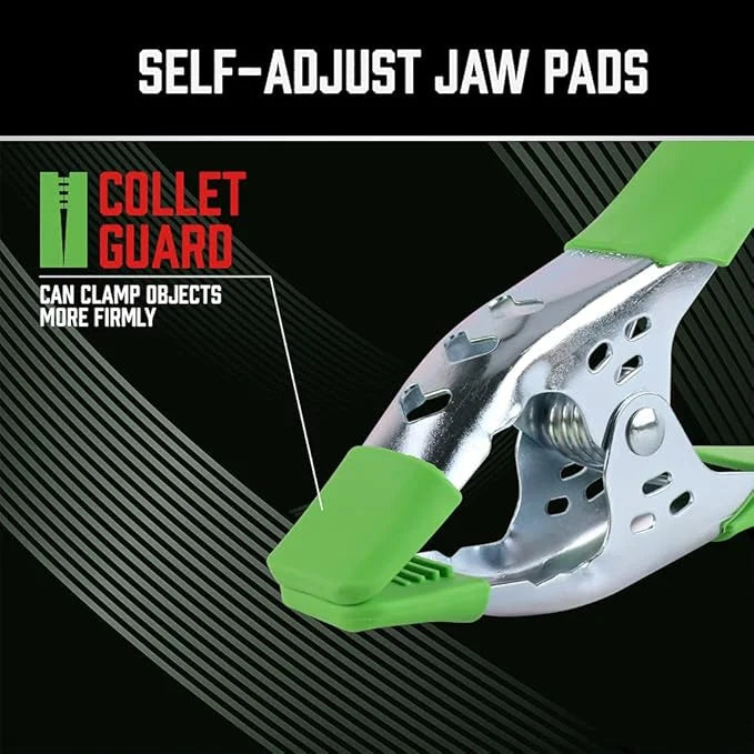 SWANLAKE Spring Clamps Set 16-Pack - 6-Inch Large Super