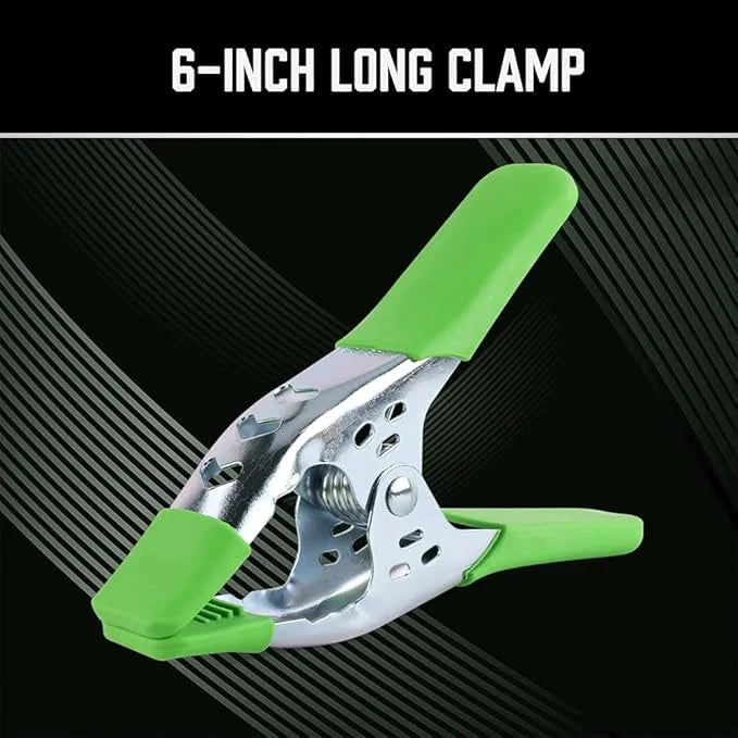 SWANLAKE Spring Clamps Set 16-Pack - 6-Inch Large Super