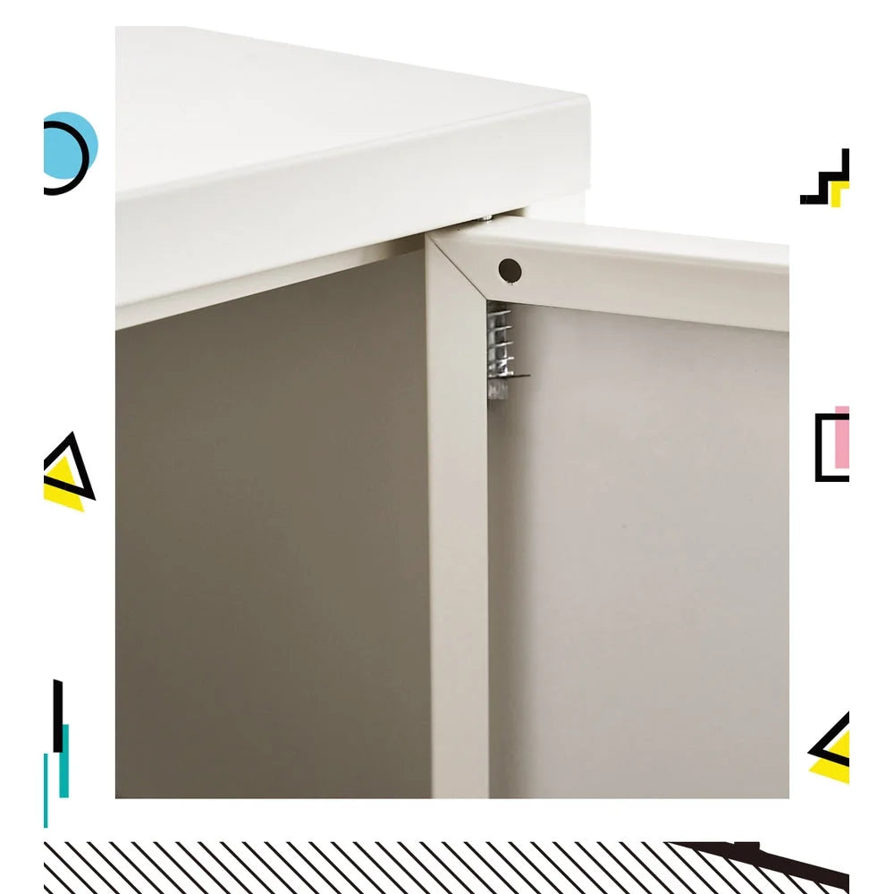 Sweetheart Metal Locker Storage Shelf Organizer Cabinet