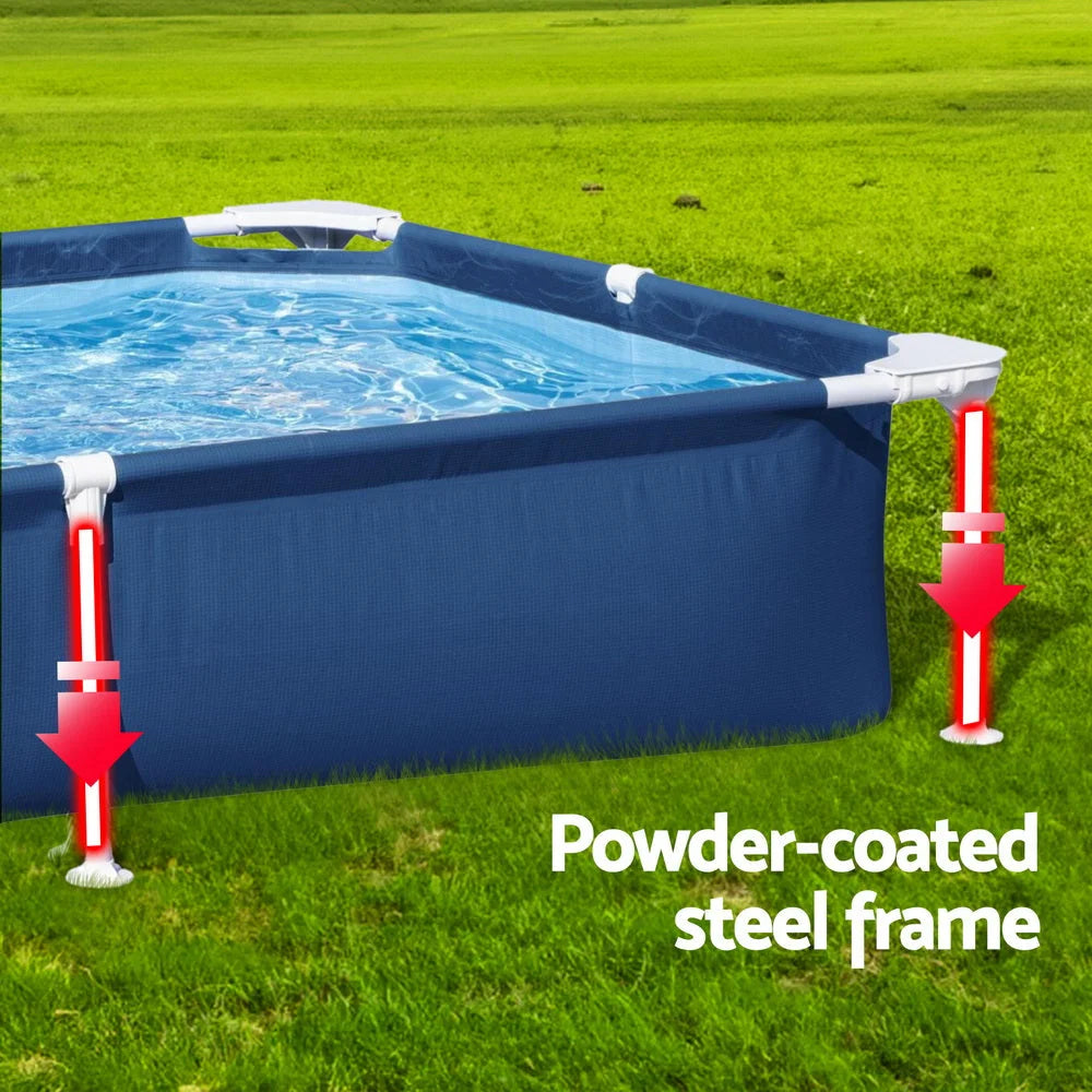 Swimming Pool Above Ground Frame Outdoor Steel Pro 2.2 x