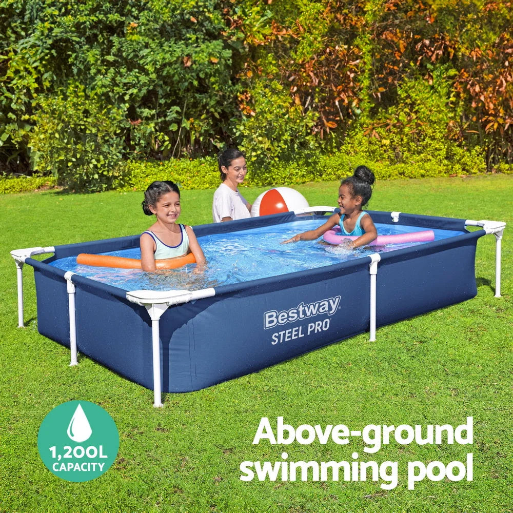 Swimming Pool Above Ground Frame Outdoor Steel Pro 2.2 x