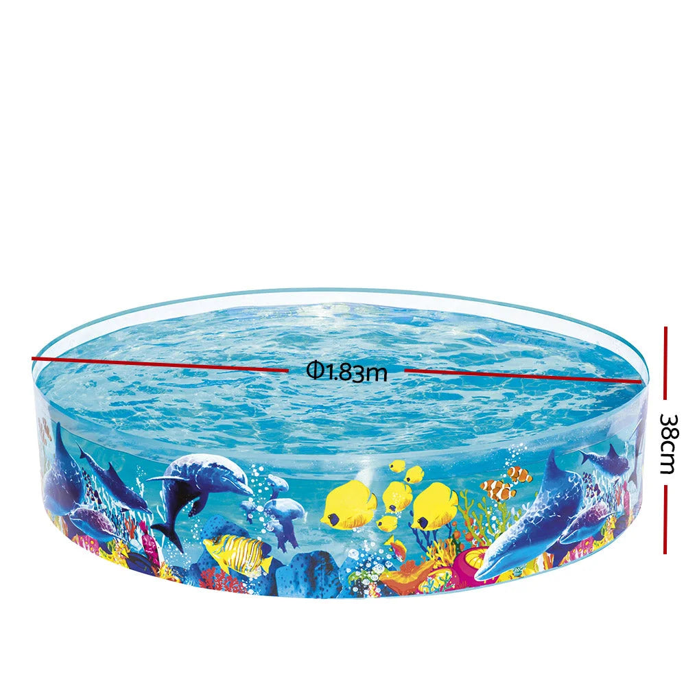 Swimming Pool Above Ground Kids Play Inflatable Fun Odyssey