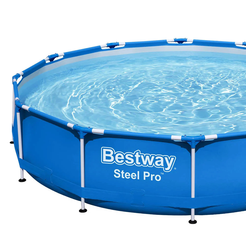Swimming Pool Above Ground Power Steel Frame with Filter