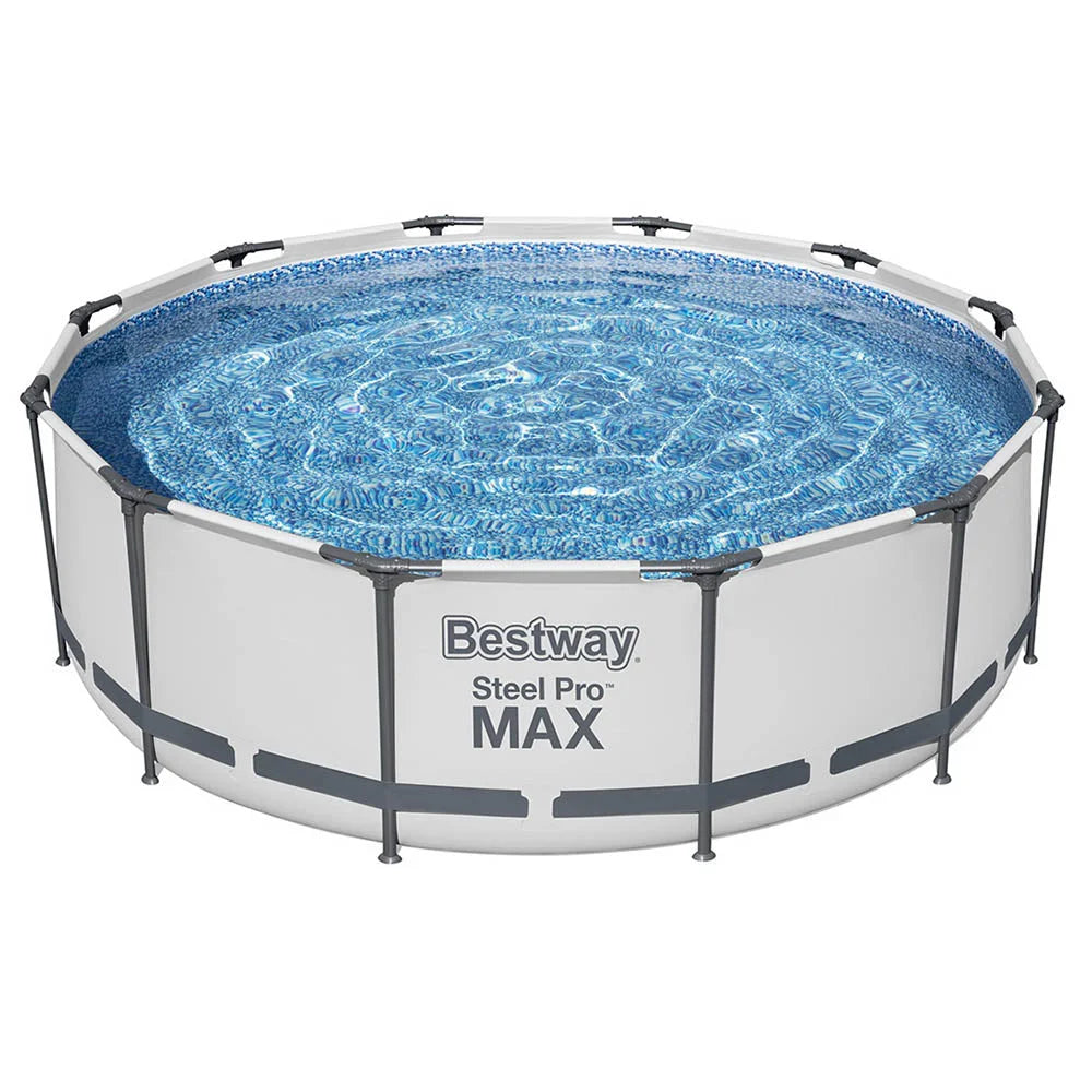 Swimming Pool Above Ground with Filter Pump Steel Pro Frame