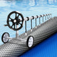 11x6 swimming pool cover with solar cover roll for pool water