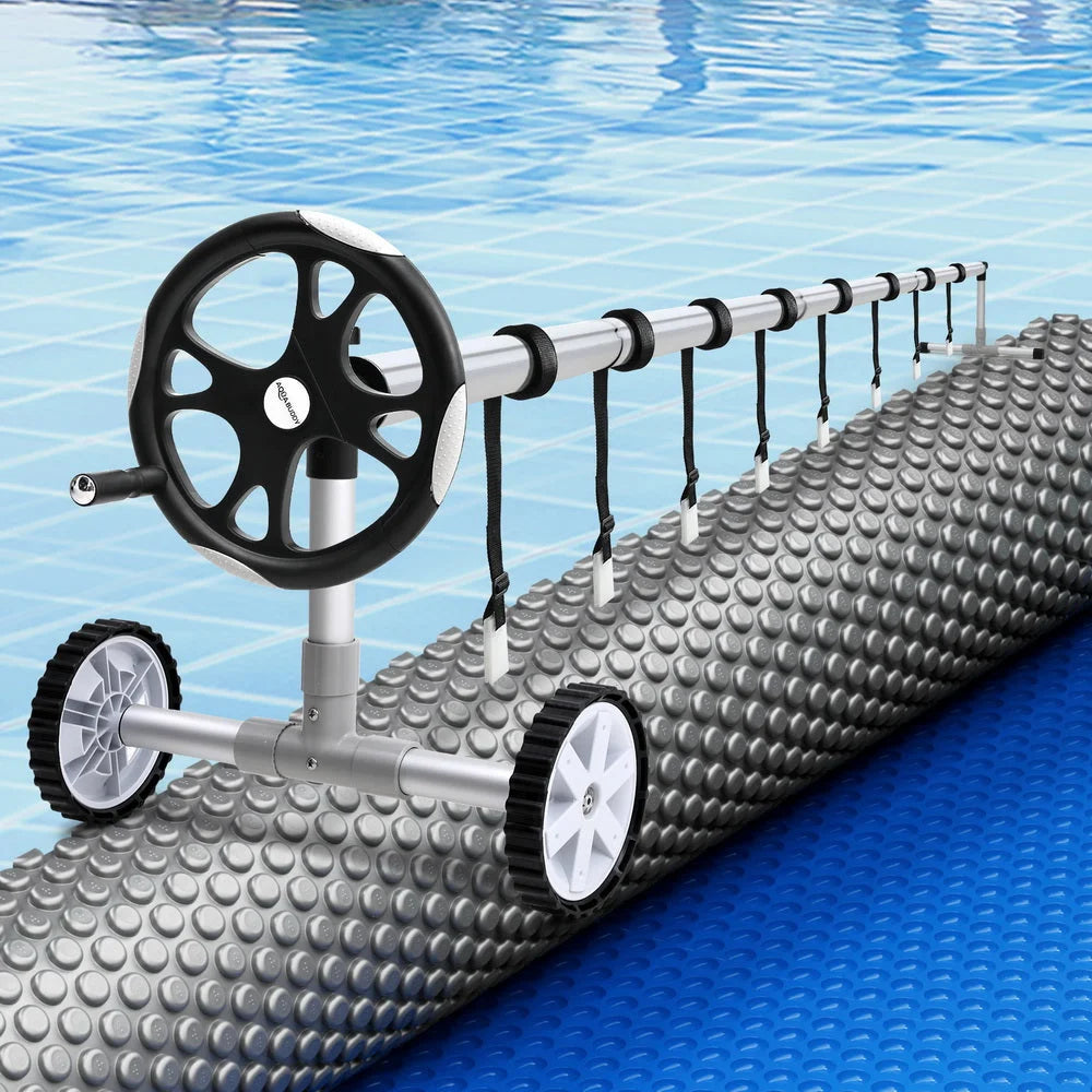 11x6 swimming pool cover with solar cover roll for pool water