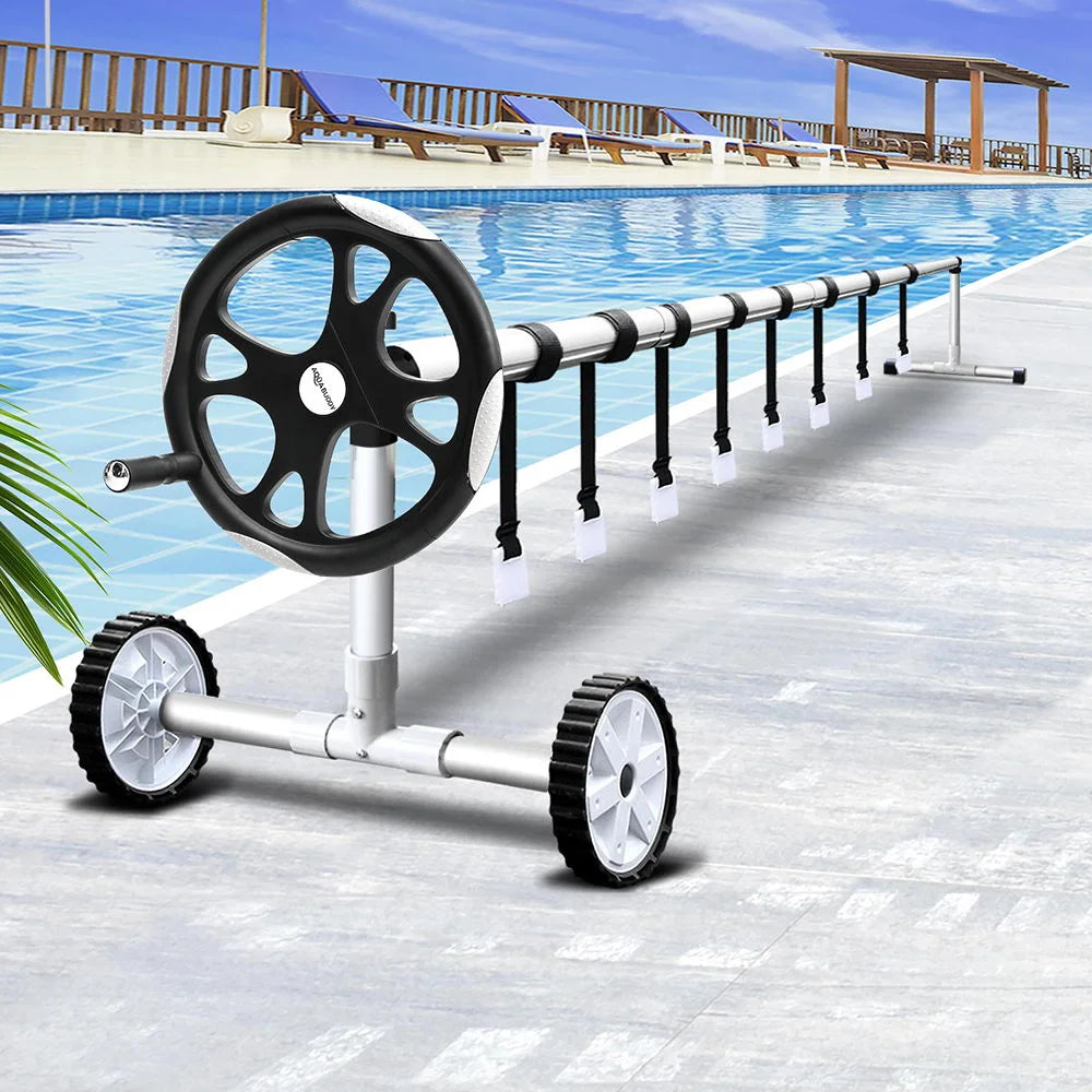 Swimming Pool Cover Roller Reel Adjustable Solar Thermal