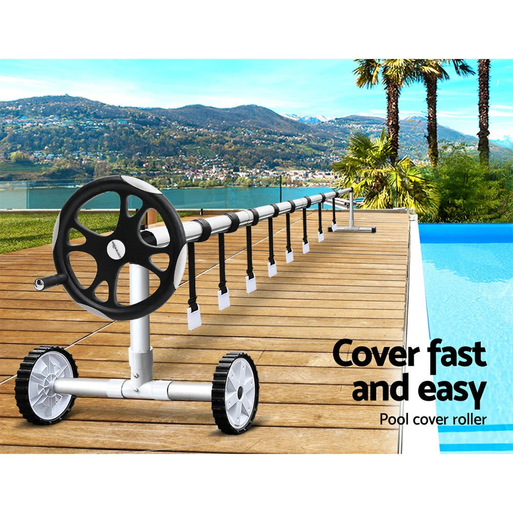 Swimming Pool Cover Roller Reel Adjustable Solar Thermal