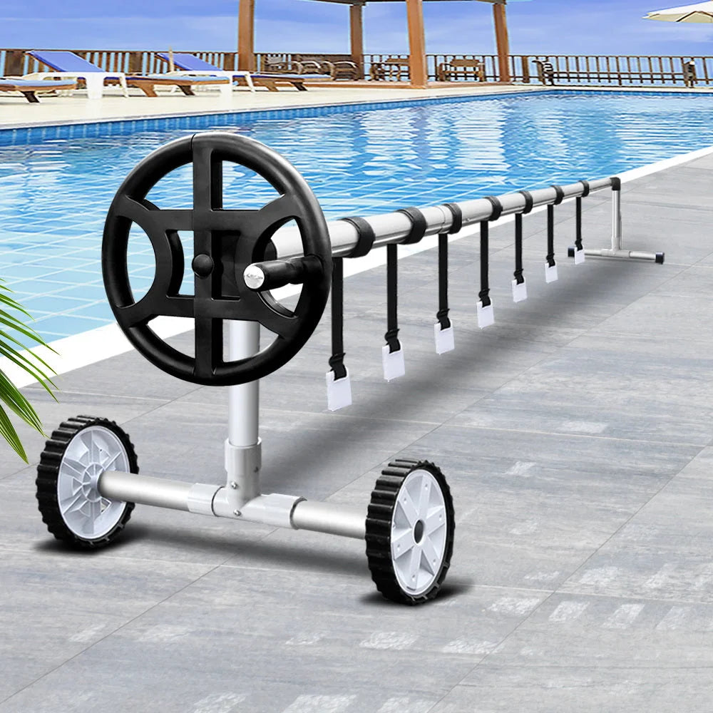 Swimming Pool Cover Roller Reel Adjustable Solar Thermal