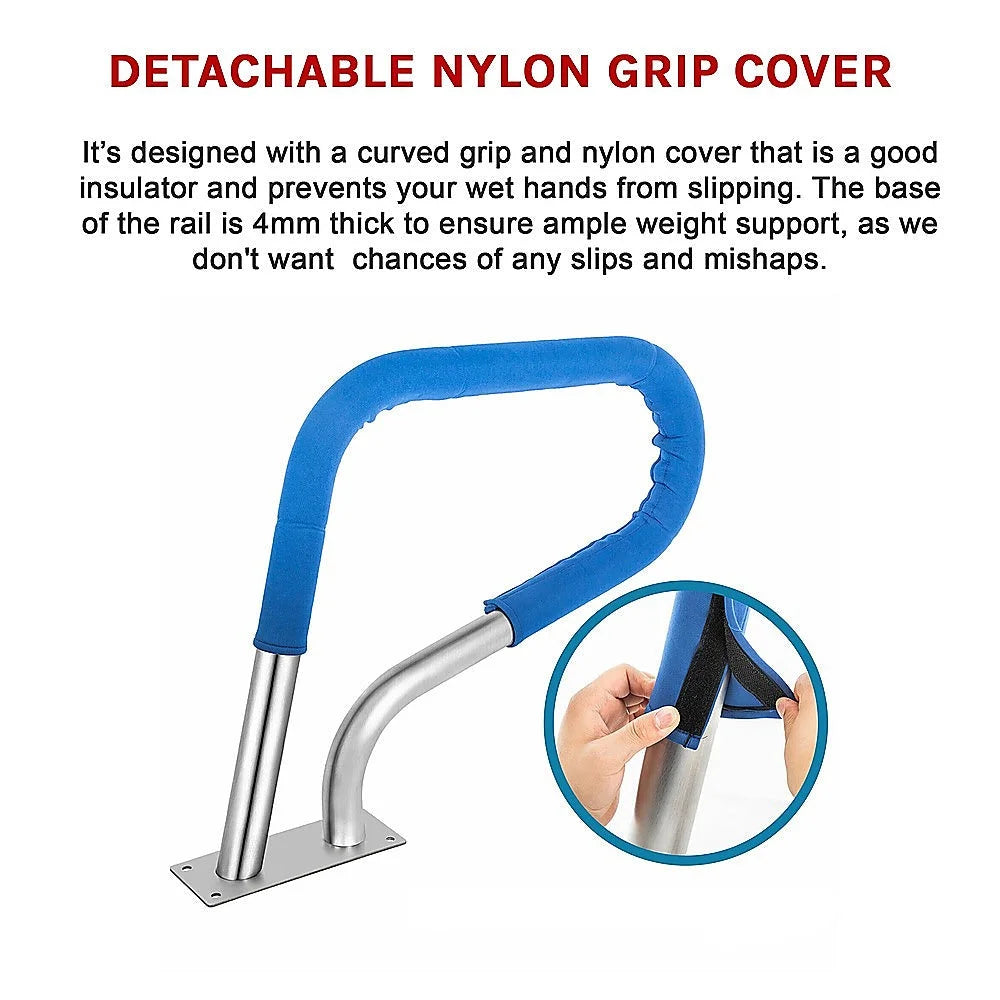 Swimming Pool Hand Rail Step Grab Rail 76.2x55.8cm