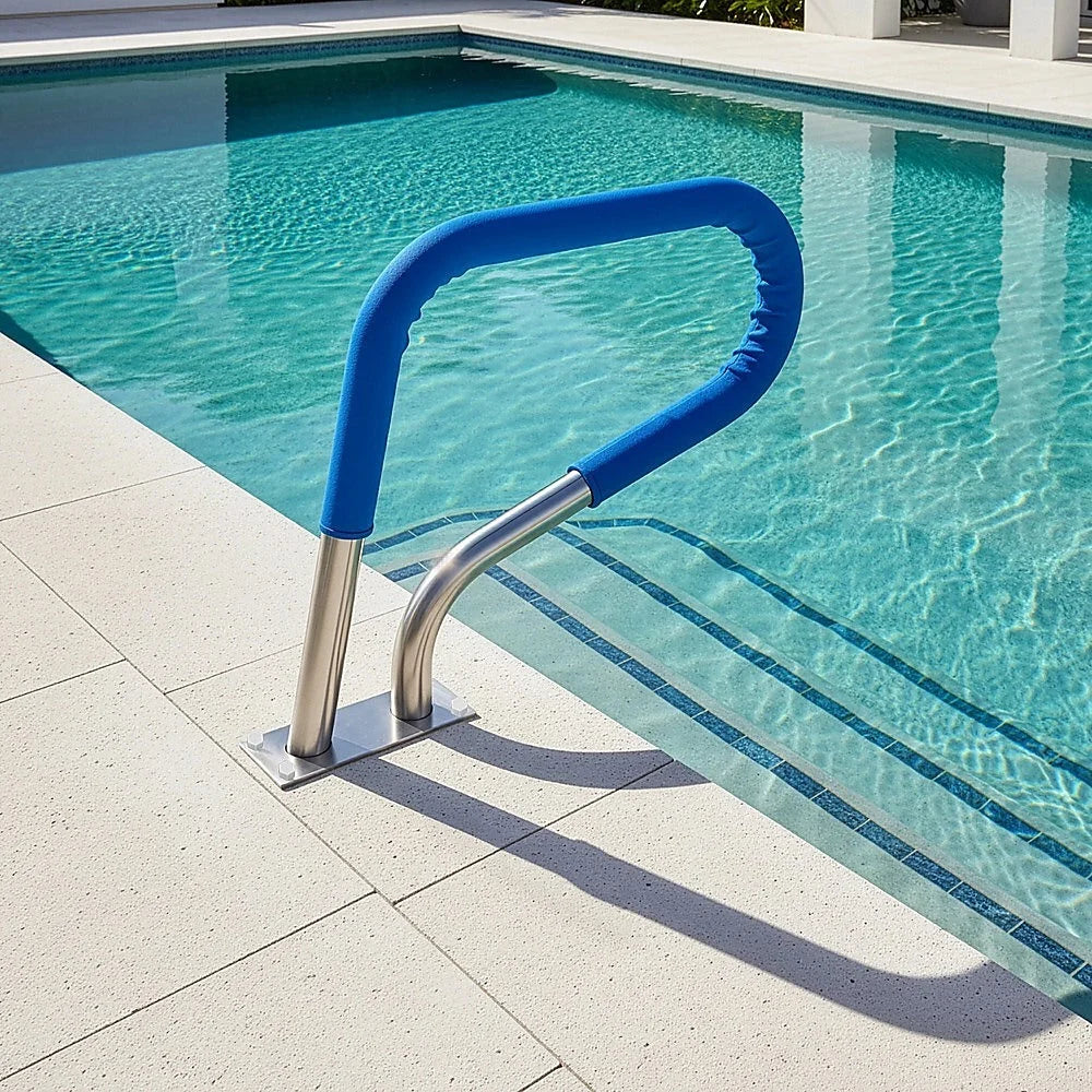 Swimming Pool Hand Rail Step Grab Rail 76.2x55.8cm with Drill Bit ...