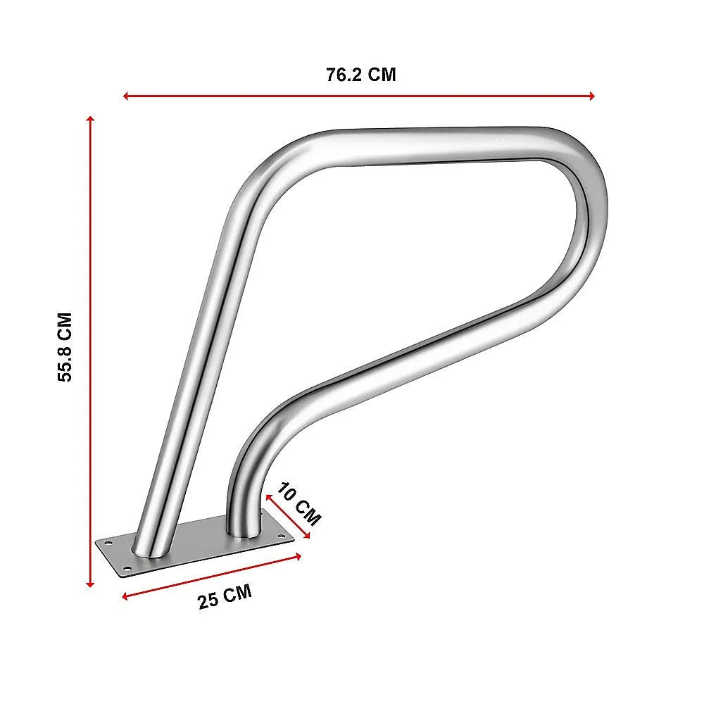 Swimming Pool Hand Rail Step Grab Rail 76.2x55.8cm