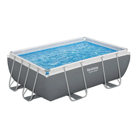 Swimming Pool Steel Frame 282x196x84cm Above Ground Pool
