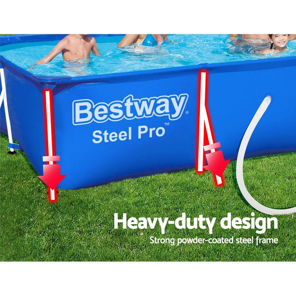 Swimming Pool Steel Frame Above Ground Pools with Filter