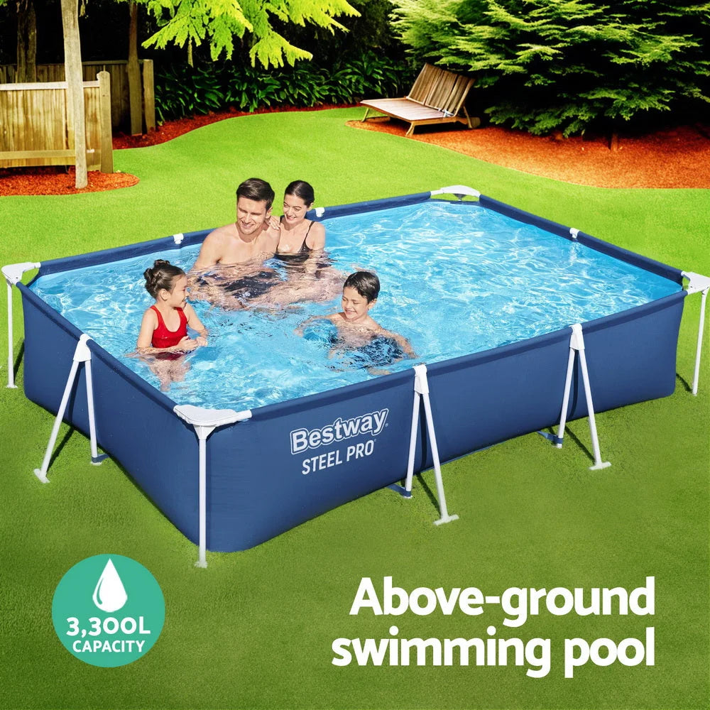 Swimming Pool Steel Frame Above Ground Rectangular