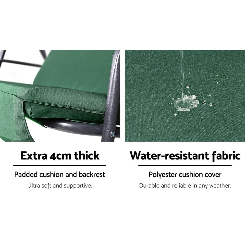 Swing Chair Hammock Outdoor Furniture Garden Canopy Bench