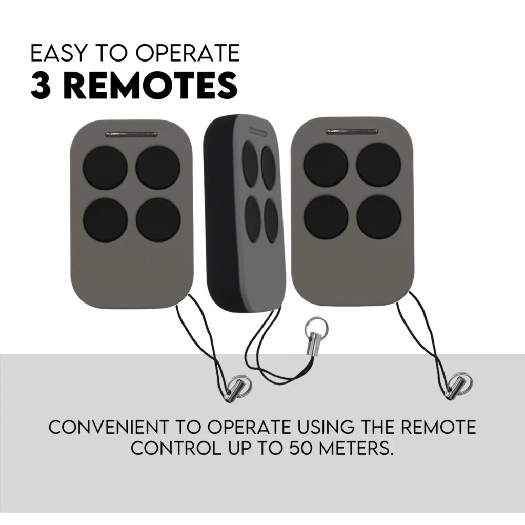 Swing Gate Opener Automatic Full Solar Power Kit