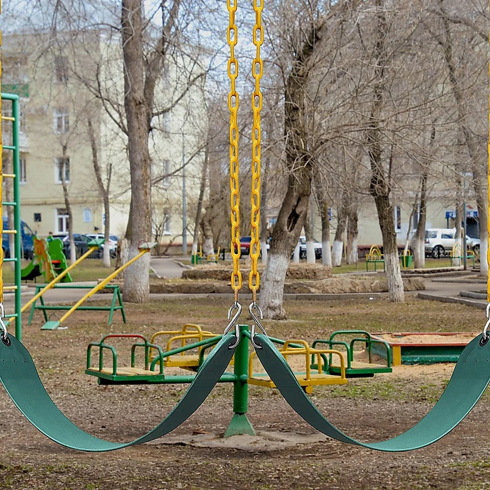 Swings Seats Set of 2 Heavy Duty 66’’ Chain Plastic Coated