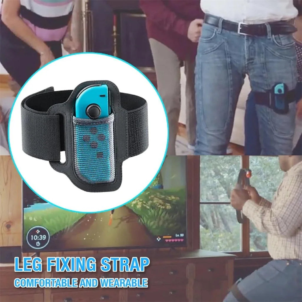 Switch Joy Con Grip With Straps And Cover - Adjustable-1915197957452468231