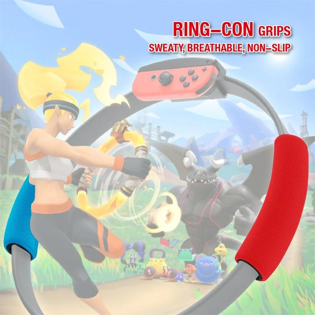 Switch Joy Con Grip With Straps And Cover - Adjustable-1915197957452468230