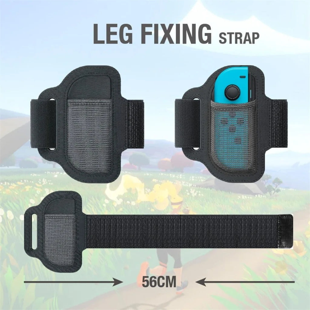 Switch Joy Con Grip With Straps And Cover - Adjustable-1915197957452468227