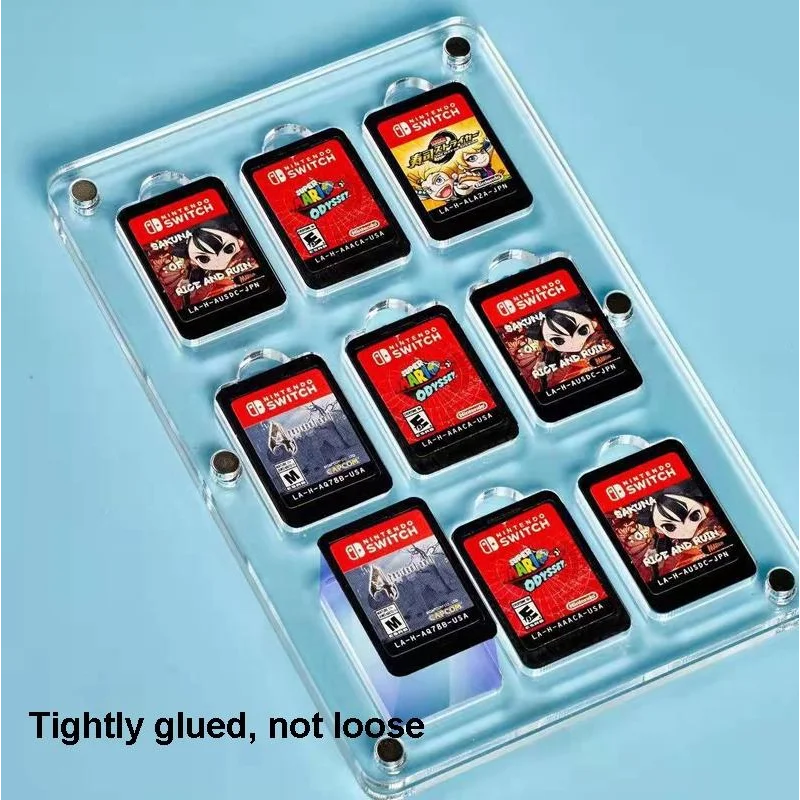 Switch Magnetic Crystal Card Storage Box - 14 Grid-1915198136008183811