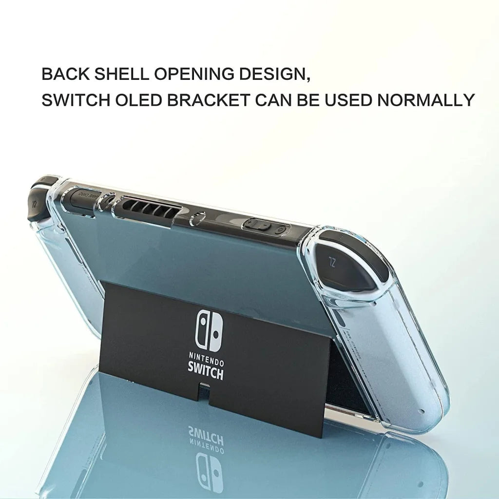 Switch Oled Bundle With Crystal Shell Remote Film And Storage Bag-1915197688891183106