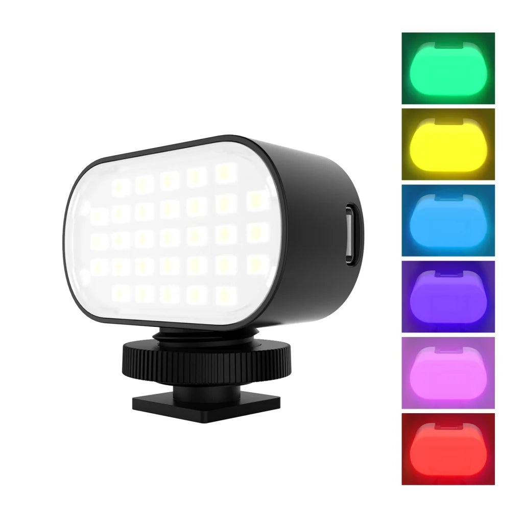 Switchable 6-colour Led Beauty Fill Light for Live