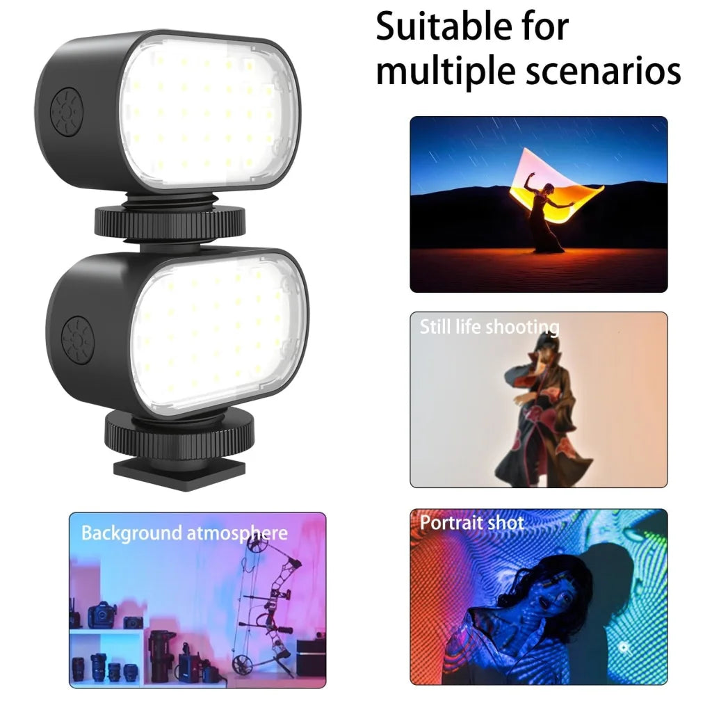Switchable 6-colour Led Beauty Fill Light for Live