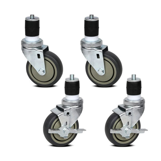 Swivel Castor Wheels (Set of 4) - Kitchenware