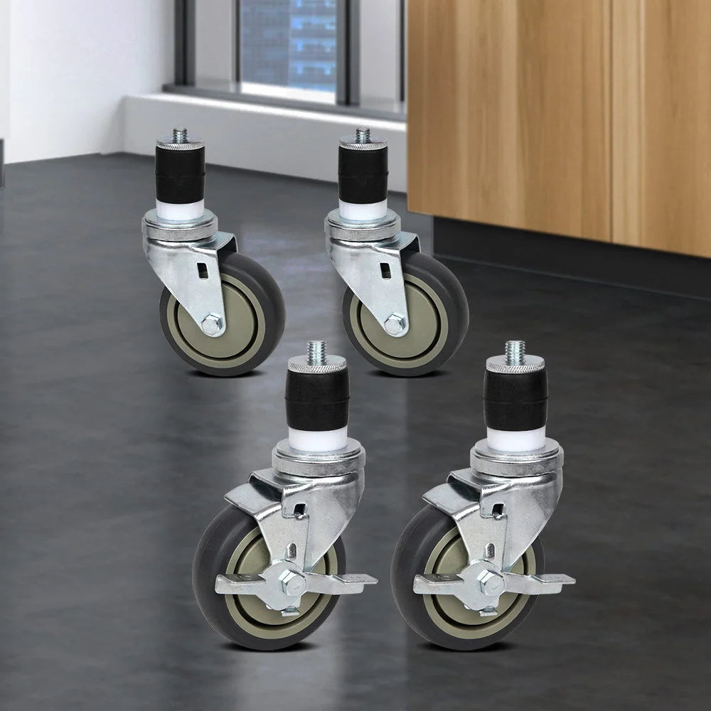 Swivel Castor Wheels (Set of 4) - Kitchenware