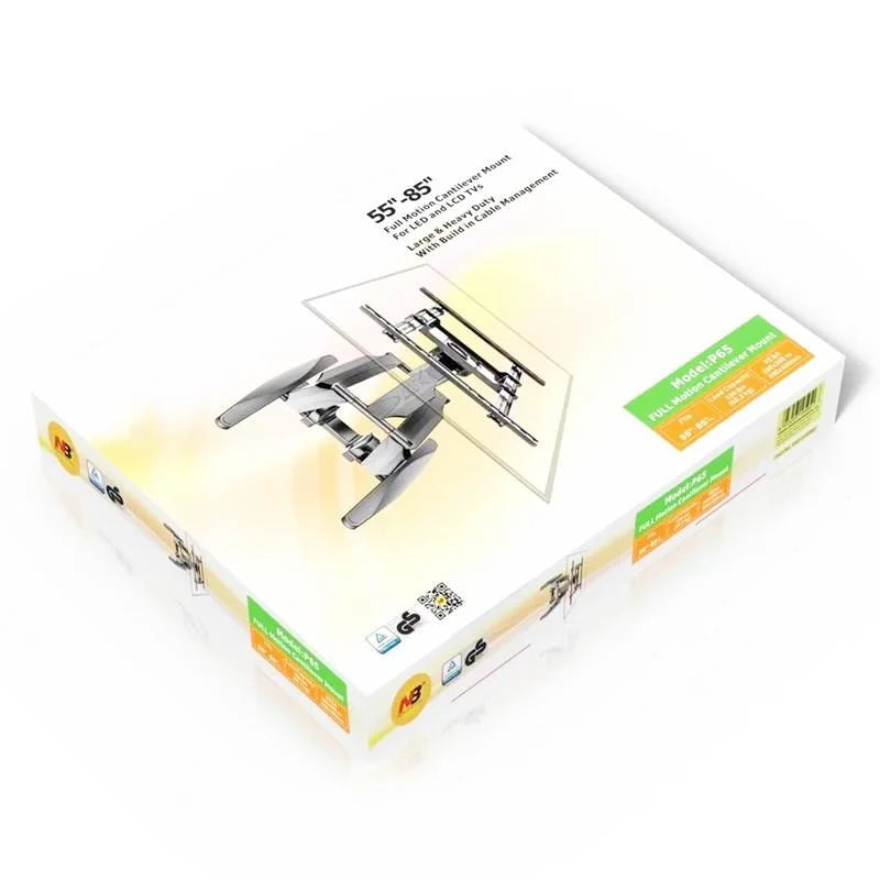 Swivel Tv Wall Mount for 55-85 Led / Lcd - All-moving