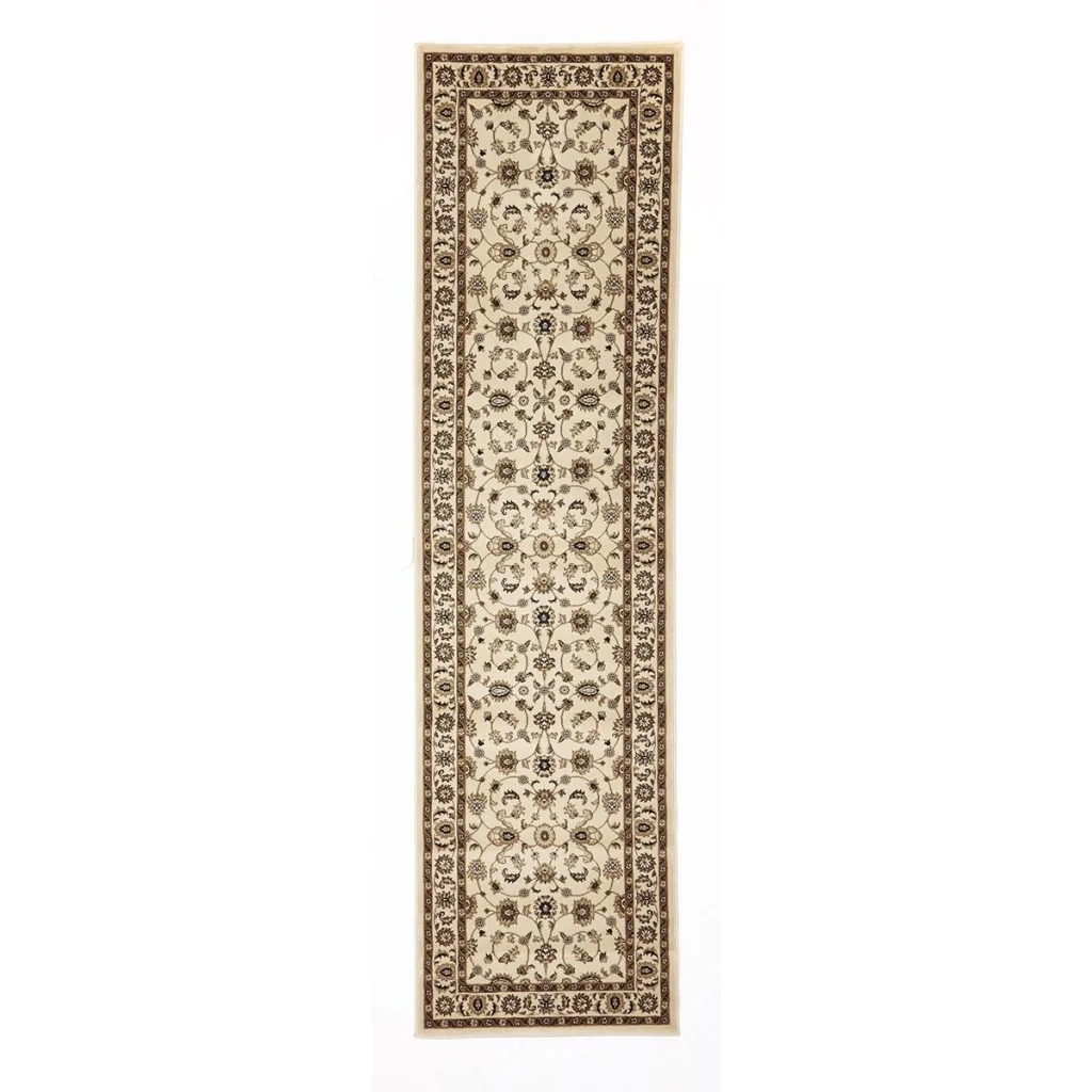 Sydney 1 Ivory Ivory Runner Rug by Rug Culture - 400X80CM
