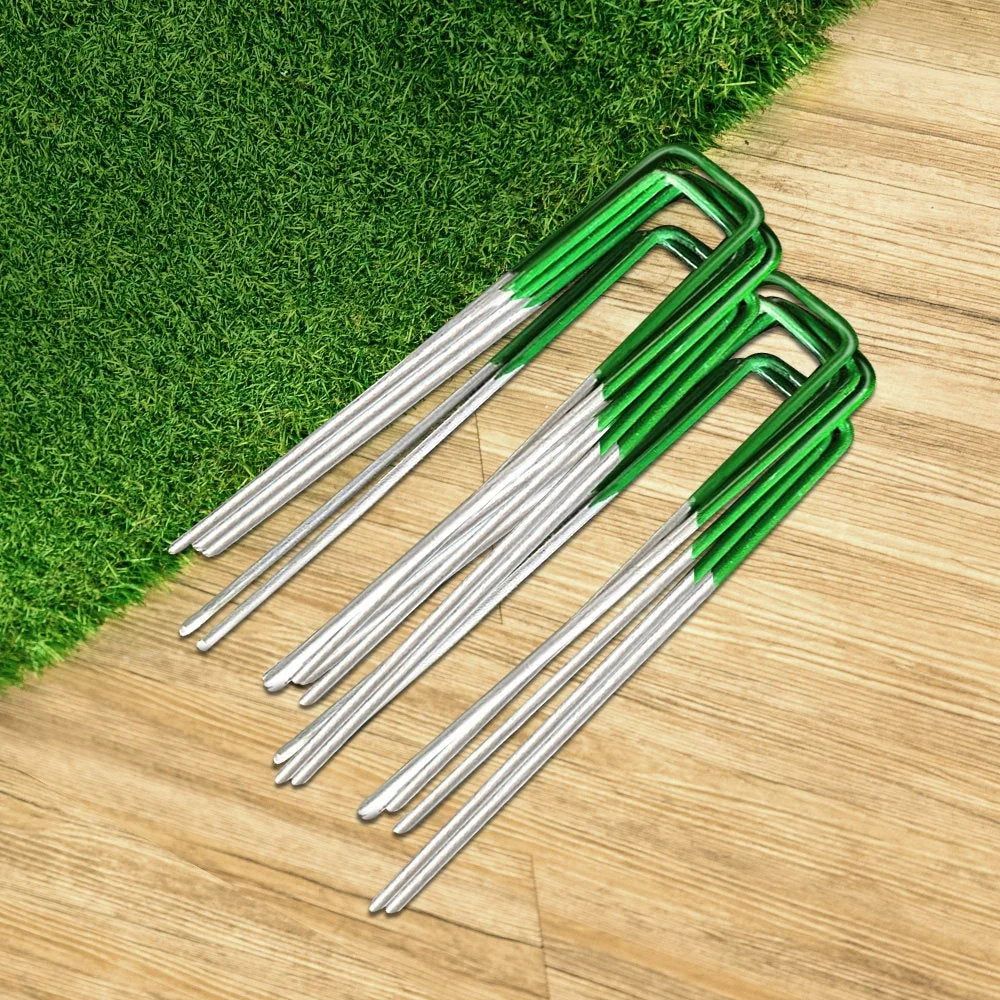 Artificial grass roll with green lawn pile for outdoor ground cover