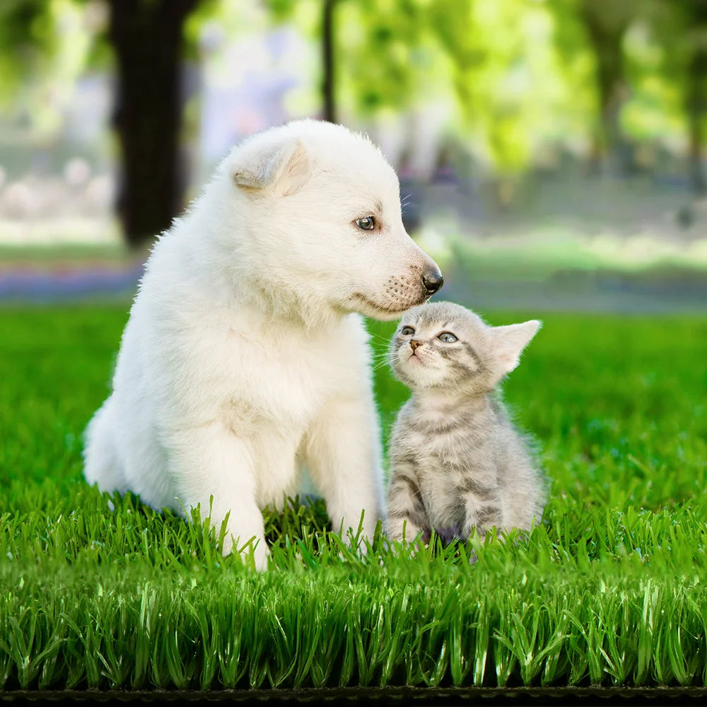 Synthetic Grass Fake Turf 17mm 0.95M x 10M 9.5sqm Olive