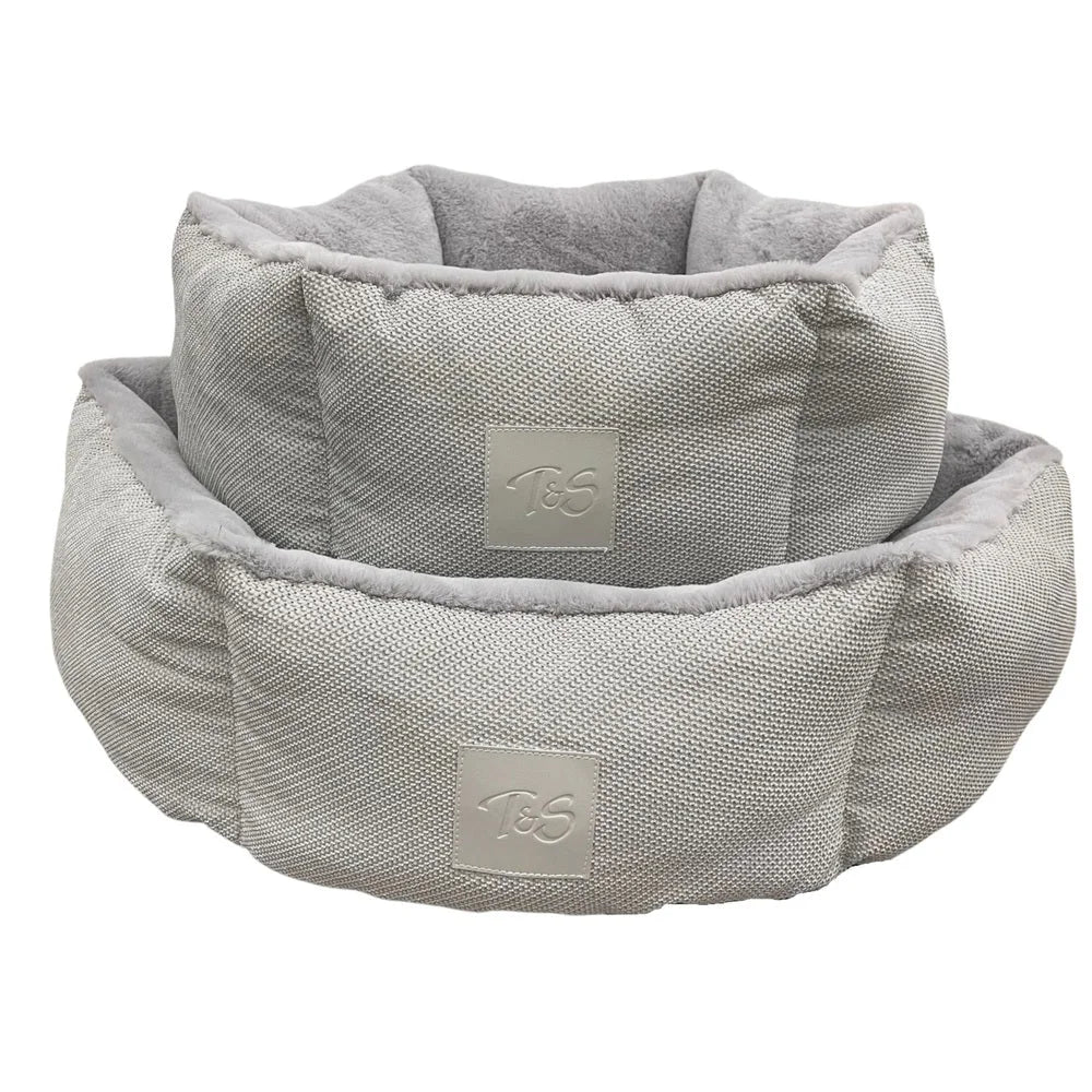 T&S Plush latte pet nest Small Pet Products 45x45cm - Pet