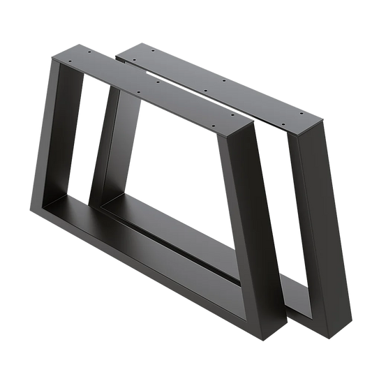 Table Bench Desk Legs Trapezium Shaped Retro Industrial
