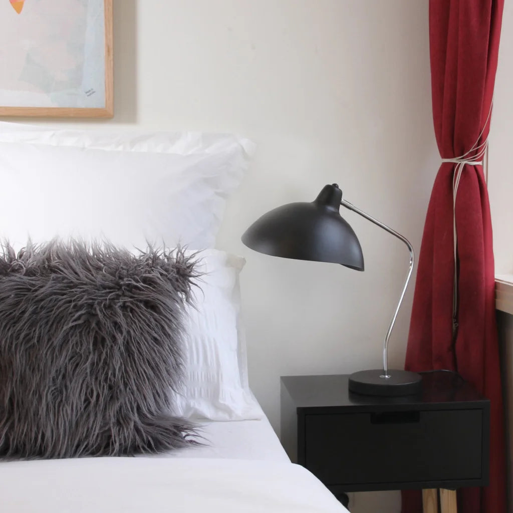 Table Lamp Abby Black - Home & Garden