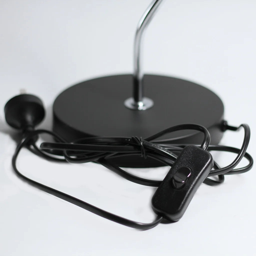 Table Lamp Abby Black - Home & Garden